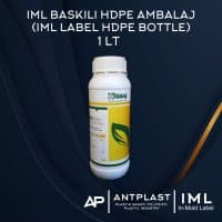 1 LT IML Baskılı HDPE Bidon Ambalaj