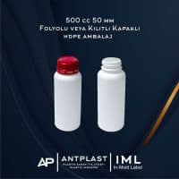 500 CC HDPE Ambalaj